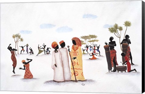 Framed Tribal Wedding Print