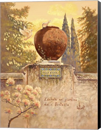 Framed Villa D&#39;este Print