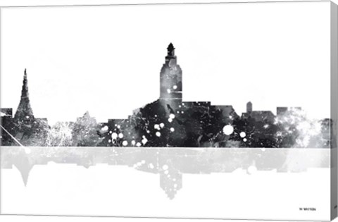 Framed Annapolis Maryland BG 1 Print