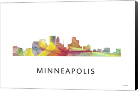 Framed Minneapolis Minnesota Print
