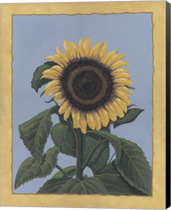 Framed Apple Sunflower Print
