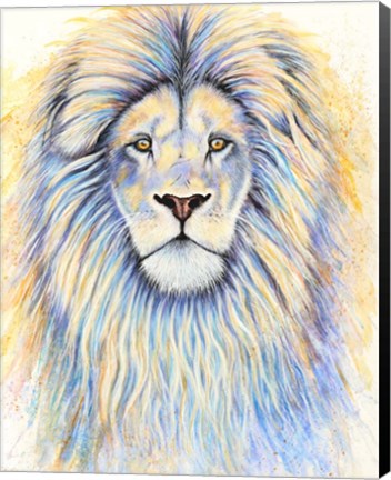 Framed Leo the Lion Print