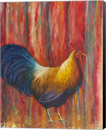 Framed Mr. Rooster Print