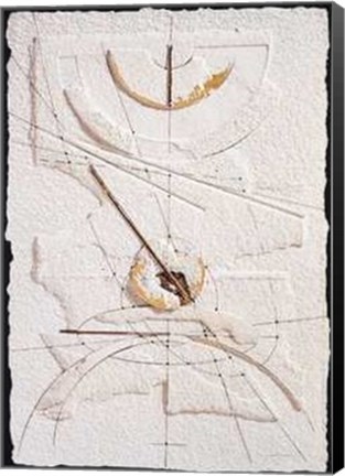 Framed Carta del Cielo III Print