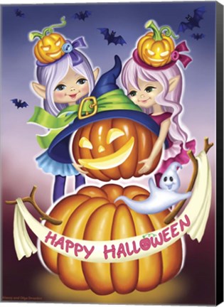 Framed Halloween Print