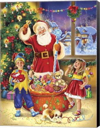 Framed Christmas Print