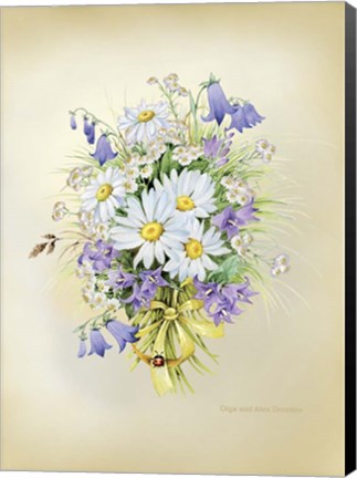 Framed Summer Bouquet Print