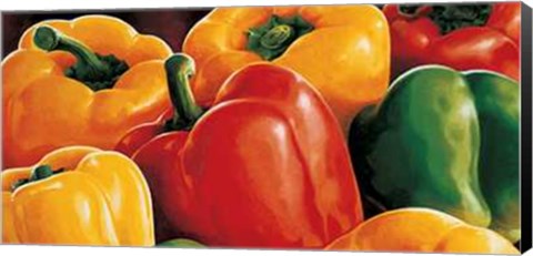 Framed Peperoni Print