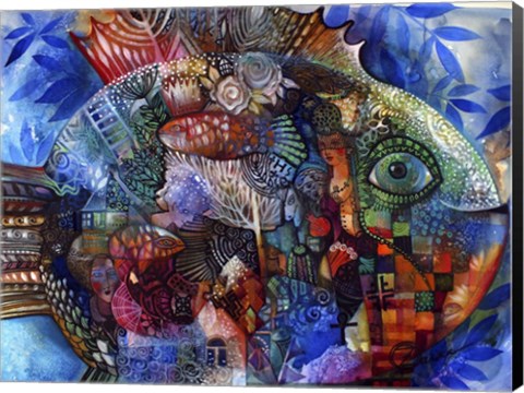 Framed Fish Print