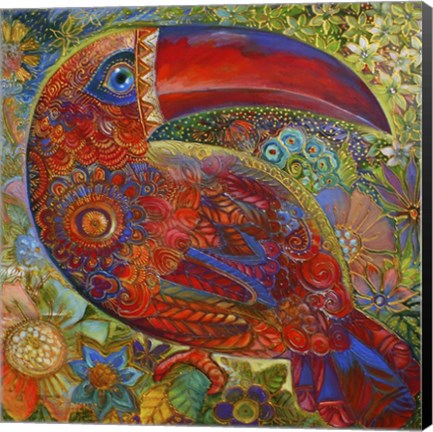 Framed Toucan Deco Print