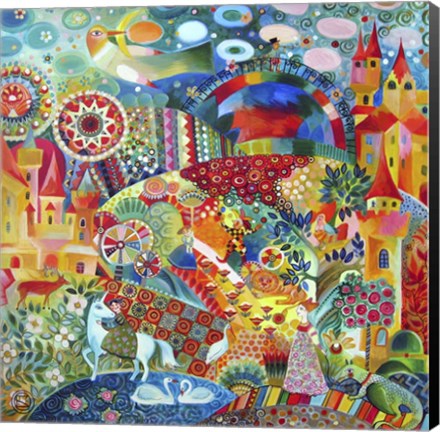 Framed Unicorn Print