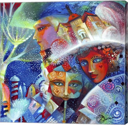 Framed Venice 2 Print