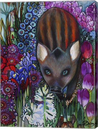 Framed Wild Boar Print