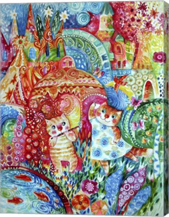 Framed Happy Summer Print