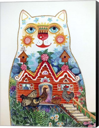 Framed Russian Tale Print