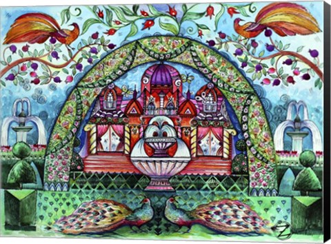 Framed Happiness Castle Print