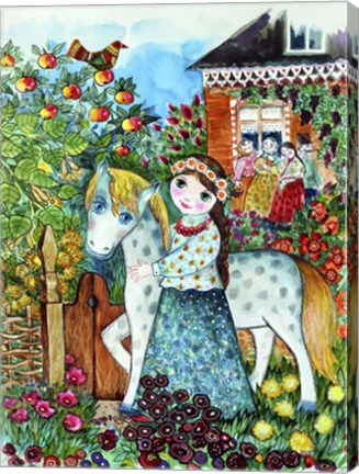 Framed Russian Summer Print