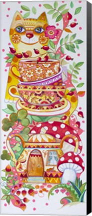 Framed Beads from Rose Hips-2 Print