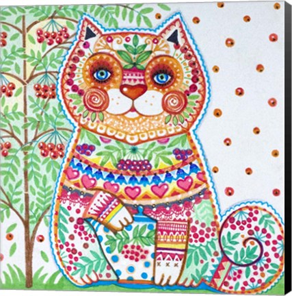 Framed Rowan Tea Print