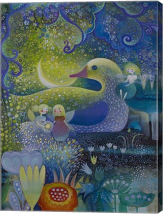 Framed Magic Garden Print