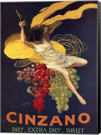 Framed Cinzano Print