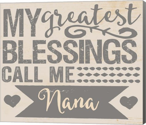 Framed Greatest Blessings Print