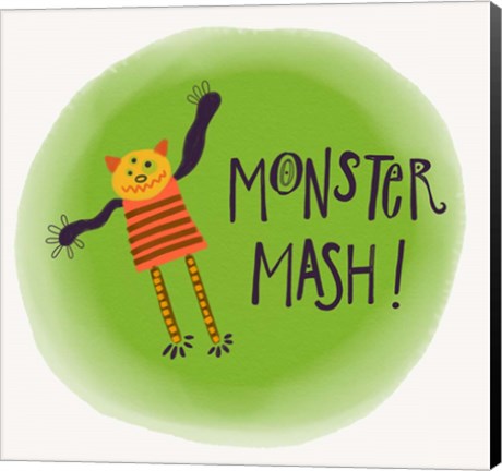 Framed Monster Mash Print