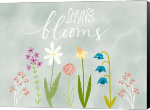 Framed Spring Blooms Print