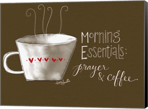 Framed Morning Essentials Print