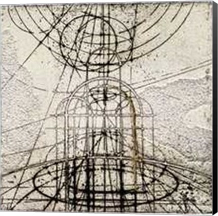 Framed Citta Ideale Print