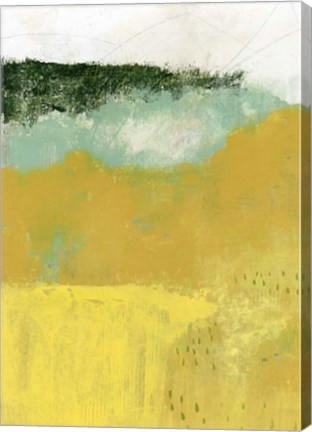 Framed Yellow Field II Print