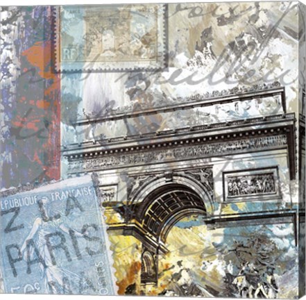 Framed Paris Arc Print