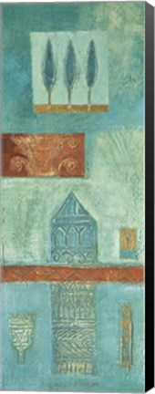 Framed Itinerari D'aria I Print