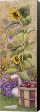 Framed Garden March I Print