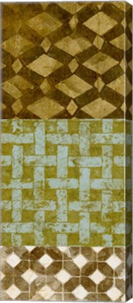 Framed Tiled Up II Print