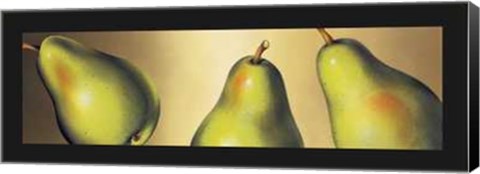 Framed Pears Print