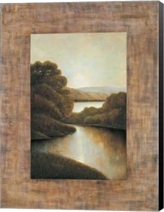 Framed Samuel Blanco - Morning Light II Size 32.75x43.25 Print