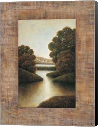 Framed Samuel Blanco - Morning Light I Size 32.75x43.25 Print