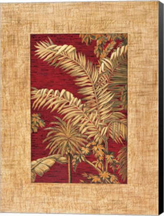 Framed Tropical I Print