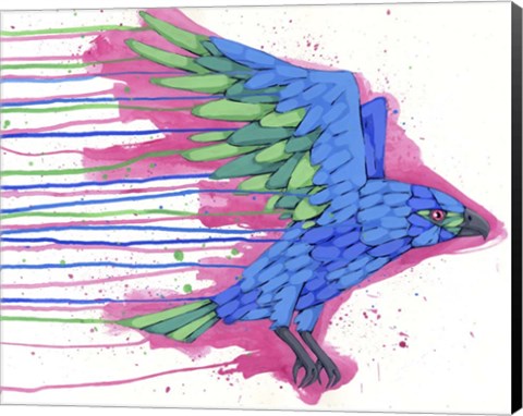 Framed Coming in Hot Print