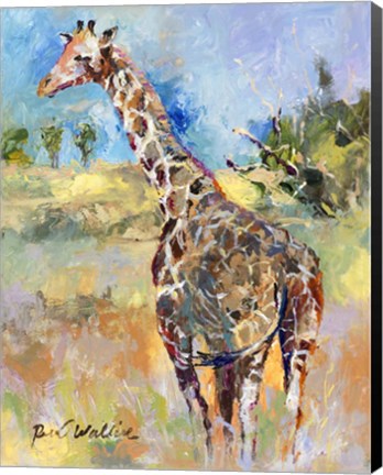 Framed Giraffe Print