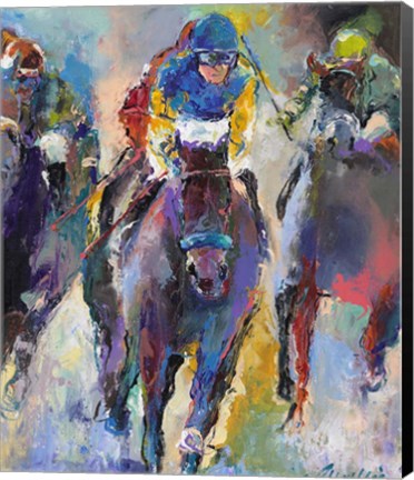 Framed Jockeys Print
