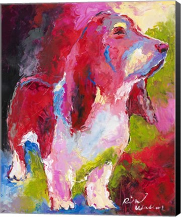 Framed Red Head Print