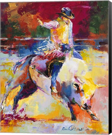 Framed Rodeo Print