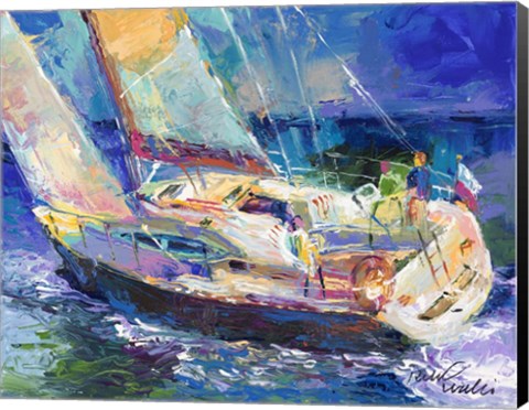 Framed Sailboat Print