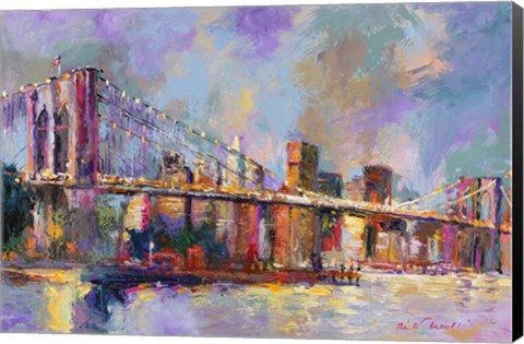 Framed Brooklyn Bridge Print