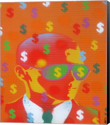 Framed Cash Rules Print