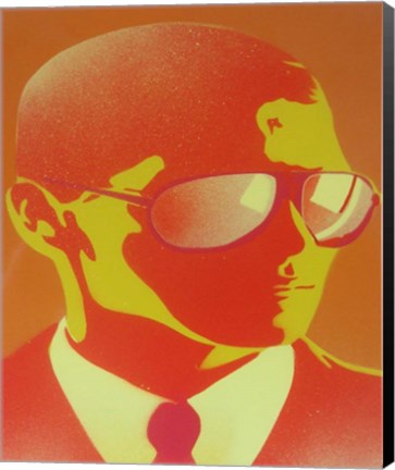 Framed Suit and Shades Print