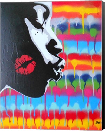 Framed Kiss Print