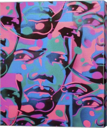 Framed Tribal Abstract Print